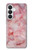 S2843 Pink Marble Texture Hülle Schutzhülle Taschen für Samsung Galaxy S26