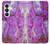 S2907 Purple Turquoise Stone Hülle Schutzhülle Taschen für Samsung Galaxy S26