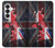 S2936 UK British Flag Map Hülle Schutzhülle Taschen für Samsung Galaxy S26