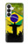 S2981 Brazil Football Soccer Hülle Schutzhülle Taschen für Samsung Galaxy S26