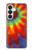 S2985 Colorful Tie Dye Texture Hülle Schutzhülle Taschen für Samsung Galaxy S26