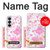 S3036 Pink Sweet Flower Flora Hülle Schutzhülle Taschen für Samsung Galaxy S26