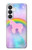 S3070 Rainbow Unicorn Pastel Sky Hülle Schutzhülle Taschen für Samsung Galaxy S26