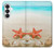 S3212 Sea Shells Starfish Beach Hülle Schutzhülle Taschen für Samsung Galaxy S26