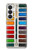 S3243 Watercolor Paint Set Hülle Schutzhülle Taschen für Samsung Galaxy S26