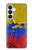 S3306 Colombia Flag Vintage Football Graphic Hülle Schutzhülle Taschen für Samsung Galaxy S26