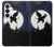 S3323 Flying Elephant Full Moon Night Hülle Schutzhülle Taschen für Samsung Galaxy S26