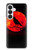 S3328 Crow Red Moon Hülle Schutzhülle Taschen für Samsung Galaxy S26