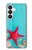 S3428 Aqua Wood Starfish Shell Hülle Schutzhülle Taschen für Samsung Galaxy S26