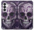 S3582 Purple Sugar Skull Hülle Schutzhülle Taschen für Samsung Galaxy S26