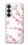S3707 Pink Cherry Blossom Spring Flower Hülle Schutzhülle Taschen für Samsung Galaxy S26