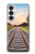 S3866 Railway Straight Train Track Hülle Schutzhülle Taschen für Samsung Galaxy S26