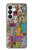 S3879 Retro Music Doodle Hülle Schutzhülle Taschen für Samsung Galaxy S26