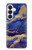 S3906 Navy Blue Purple Marble Hülle Schutzhülle Taschen für Samsung Galaxy S26