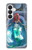 S3912 Cute Little Mermaid Aqua Spa Hülle Schutzhülle Taschen für Samsung Galaxy S26