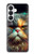 S3971 Cat Painted Color Hülle Schutzhülle Taschen für Samsung Galaxy S26