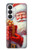 S4029 Xmas Smiling Santa Claus Gift Box Hülle Schutzhülle Taschen für Samsung Galaxy S26