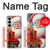 S4029 Xmas Smiling Santa Claus Gift Box Hülle Schutzhülle Taschen für Samsung Galaxy S26