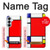 S0157 Composition Red Blue Yellow Hülle Schutzhülle Taschen für Samsung Galaxy S26 Plus