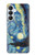 S0213 Van Gogh Starry Nights Hülle Schutzhülle Taschen für Samsung Galaxy S26 Plus