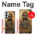 S0344 Buddha Rock Carving Hülle Schutzhülle Taschen für Samsung Galaxy S26 Plus