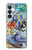 S0588 Wall Graffiti Hülle Schutzhülle Taschen für Samsung Galaxy S26 Plus