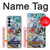S0588 Wall Graffiti Hülle Schutzhülle Taschen für Samsung Galaxy S26 Plus
