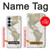 S0604 World Map Hülle Schutzhülle Taschen für Samsung Galaxy S26 Plus