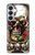 S0753 Skull Wing Rose Punk Hülle Schutzhülle Taschen für Samsung Galaxy S26 Plus