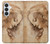 S1045 Leonardo da Vinci Woman's Head Hülle Schutzhülle Taschen für Samsung Galaxy S26 Plus
