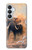 S1292 Dusty Elephant Egrets Hülle Schutzhülle Taschen für Samsung Galaxy S26 Plus