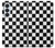 S1611 Black and White Check Chess Board Hülle Schutzhülle Taschen für Samsung Galaxy S26 Plus