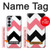 S1849 Pink Black Chevron Zigzag Hülle Schutzhülle Taschen für Samsung Galaxy S26 Plus
