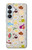 S2321 Food and Drink Seamless Hülle Schutzhülle Taschen für Samsung Galaxy S26 Plus