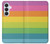 S2363 Rainbow Pattern Hülle Schutzhülle Taschen für Samsung Galaxy S26 Plus