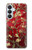 S2414 Red Blossoming Almond Tree Van Gogh Hülle Schutzhülle Taschen für Samsung Galaxy S26 Plus