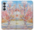S2450 Van Gogh Peach Tree Blossom Hülle Schutzhülle Taschen für Samsung Galaxy S26 Plus