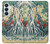 S2491 Hokusai Kirifuri Waterfall at Kurokami Hülle Schutzhülle Taschen für Samsung Galaxy S26 Plus