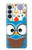S2521 Cute Nerd Owl Cartoon Hülle Schutzhülle Taschen für Samsung Galaxy S26 Plus
