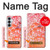 S2543 Japanese Kimono Style Flower Pattern Hülle Schutzhülle Taschen für Samsung Galaxy S26 Plus