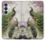 S2773 Peacock Chinese Brush Painting Hülle Schutzhülle Taschen für Samsung Galaxy S26 Plus