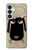 S2826 Cute Cartoon Unsleep Black Sheep Hülle Schutzhülle Taschen für Samsung Galaxy S26 Plus