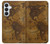 S2861 Antique World Map Hülle Schutzhülle Taschen für Samsung Galaxy S26 Plus
