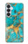 S2906 Aqua Turquoise Stone Hülle Schutzhülle Taschen für Samsung Galaxy S26 Plus