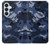 S2959 Navy Blue Camo Camouflage Hülle Schutzhülle Taschen für Samsung Galaxy S26 Plus