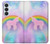 S3070 Rainbow Unicorn Pastel Sky Hülle Schutzhülle Taschen für Samsung Galaxy S26 Plus