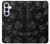S3153 Black Roses Hülle Schutzhülle Taschen für Samsung Galaxy S26 Plus