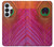 S3201 Pink Peacock Feather Hülle Schutzhülle Taschen für Samsung Galaxy S26 Plus