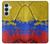 S3306 Colombia Flag Vintage Football Graphic Hülle Schutzhülle Taschen für Samsung Galaxy S26 Plus