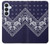 S3357 Navy Blue Bandana Pattern Hülle Schutzhülle Taschen für Samsung Galaxy S26 Plus